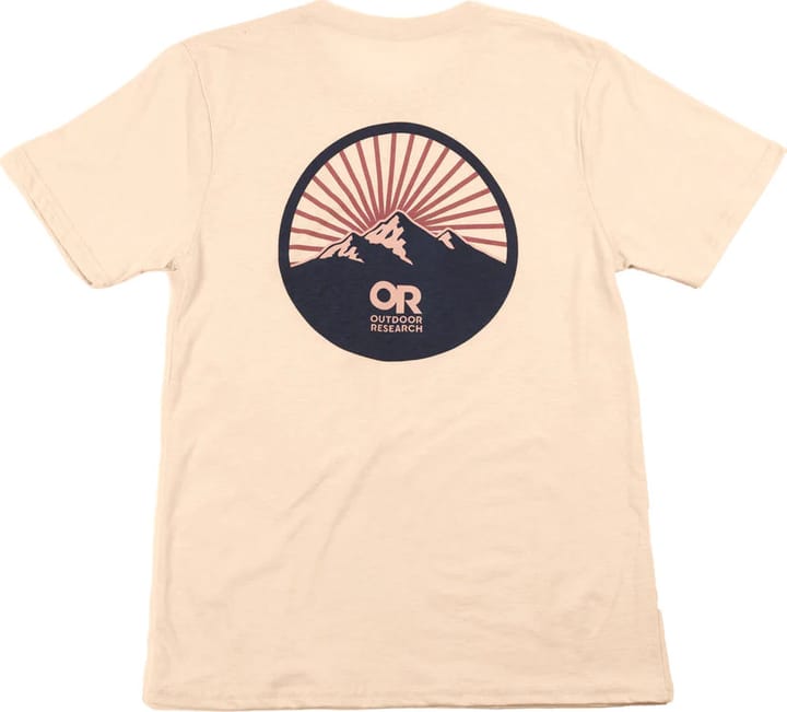Outdoor Research OR Spoked Logo T-Shirt Natural Outdoor Research
