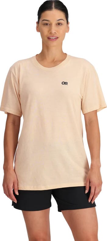 Outdoor Research OR Spoked Logo T-Shirt Natural Outdoor Research