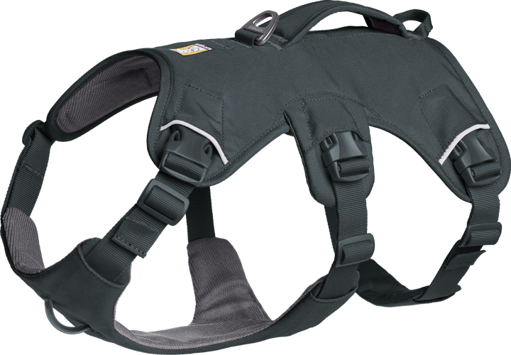 Ruffwear Web Master Dog Harness with Handle Basalt Gray Ruffwear