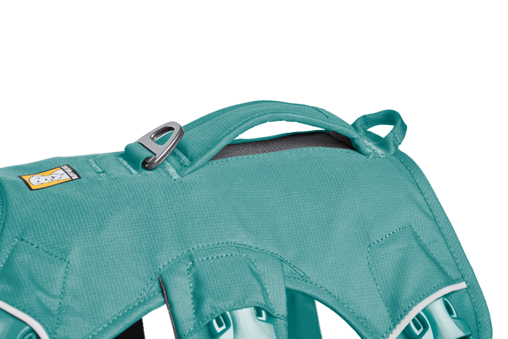 Ruffwear Web Master Dog Harness with Handle River Rock Green Ruffwear