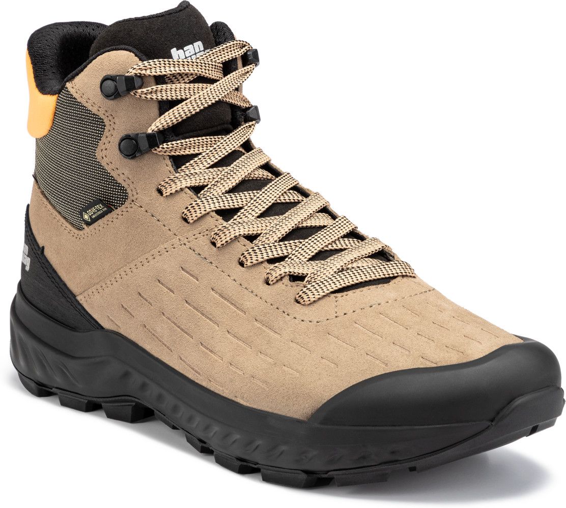Hanwag Men's Kaduro Mid Gore-Tex Lightbrown-orange