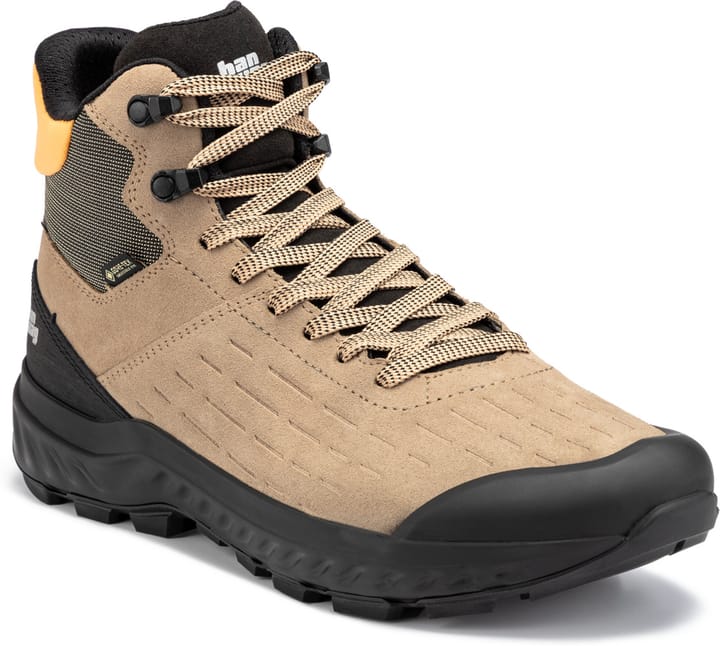 Hanwag Men's Kaduro Mid Gore-Tex Lightbrown-orange Hanwag