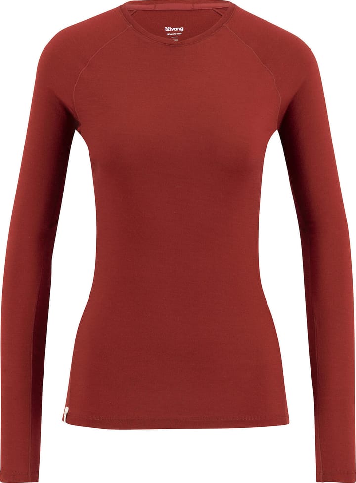 Ulvang Women's Hero Crew Baselayer Biking Red Ulvang