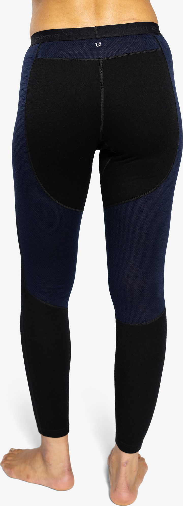 Ulvang Women's Peak Map Tights Baselayer Black/Navy Blue Ulvang