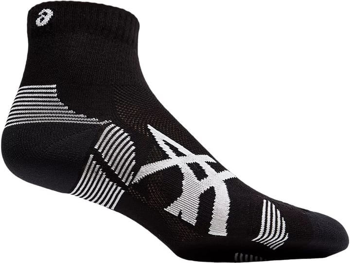 Asics 2ppk Cushion Run Quarter Sock Performance Black/Performance Black Asics