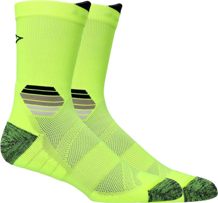 Asics Fujitrail Run Crew Sock Safety Yellow/Performance Black Asics