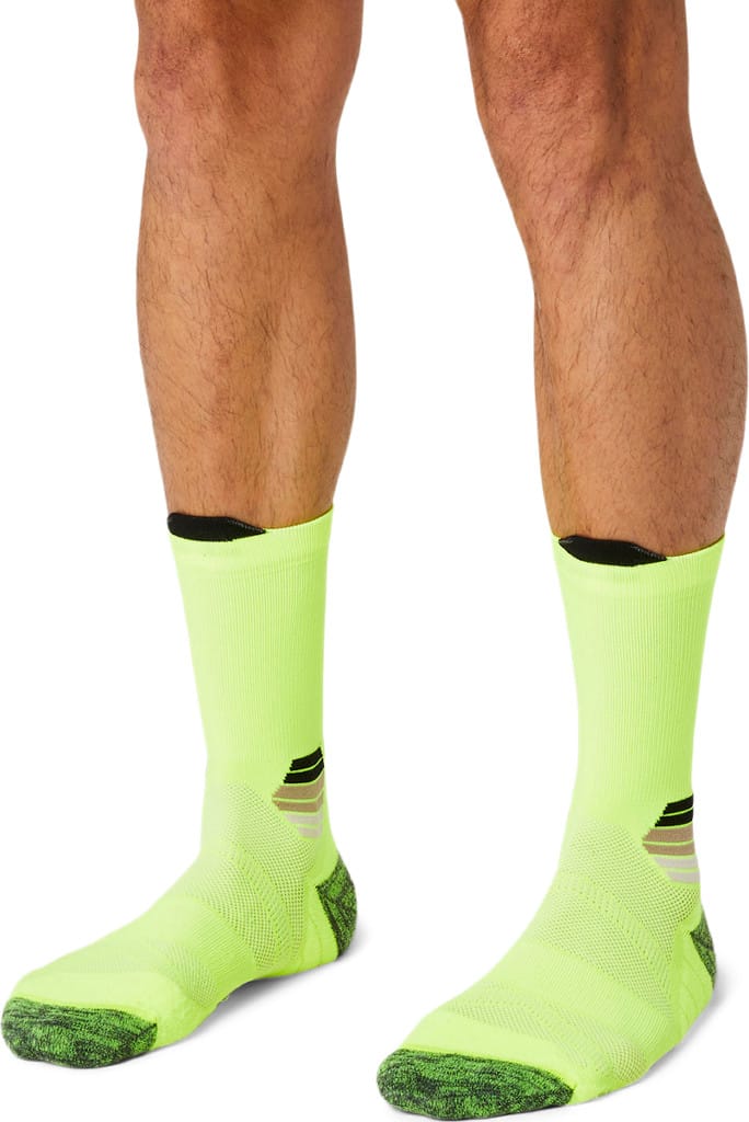 Asics Fujitrail Run Crew Sock Safety Yellow/Performance Black Asics