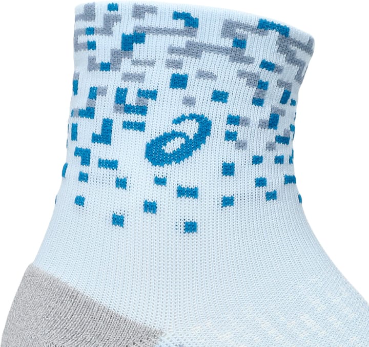 Asics Performance Run Sock Quarter Arctic Blue/Aegean Blue/Grey Blue Asics