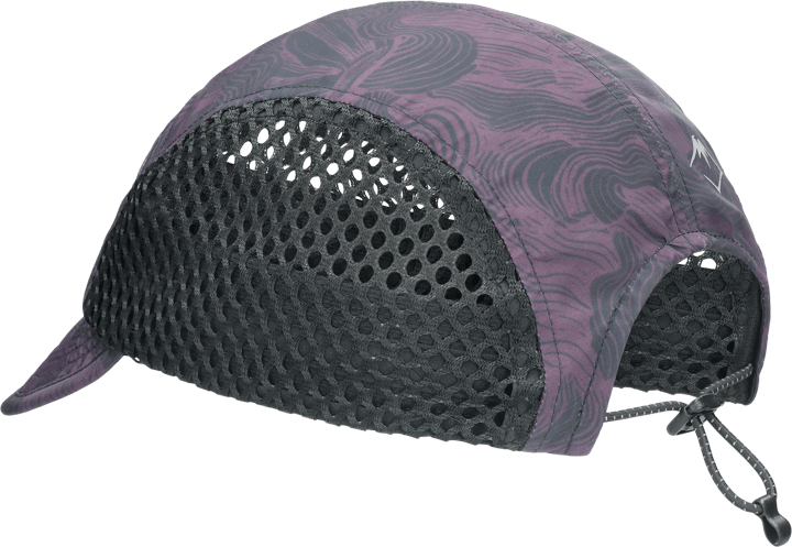 Asics Fujitrail Graphic Cap Dark Aubergine Asics