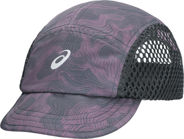 Asics Fujitrail Graphic Cap Dark Aubergine Asics