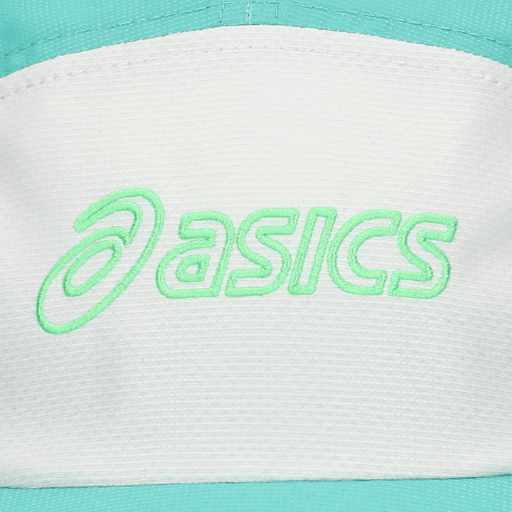 Asics Performance Running 5 Panel Cap Aurora Green/Cream Asics