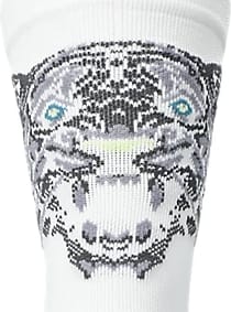 Asics Performance Run Sock Crew Brilliant White/illuminate Yellow/f.teal Asics