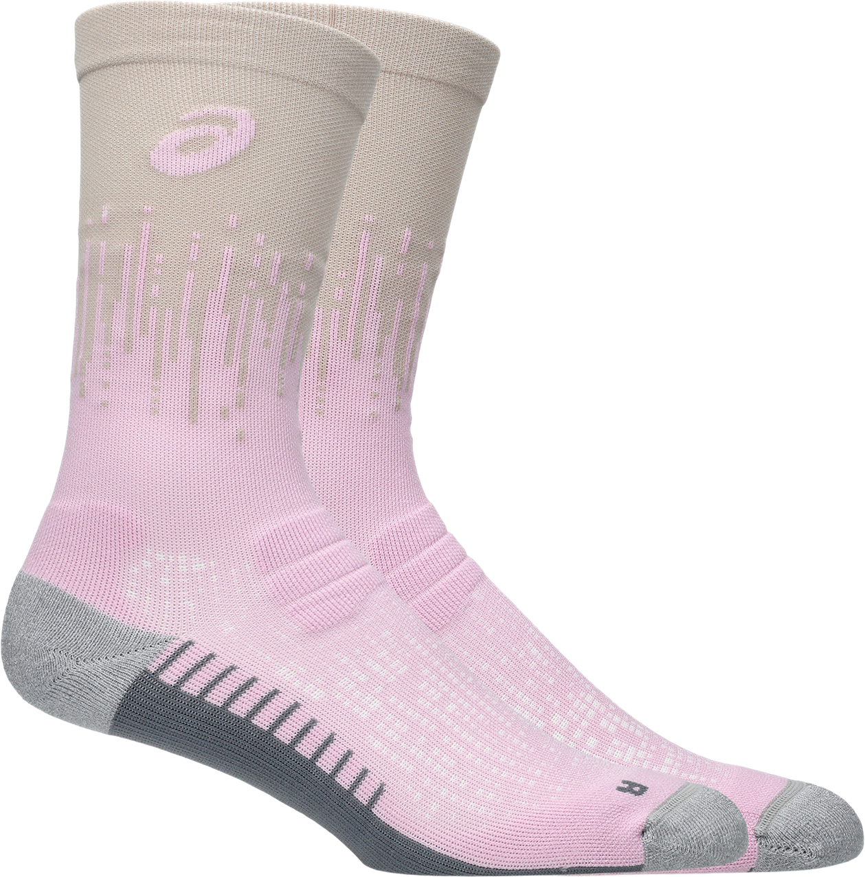 Asics Performance Run Sock Crew Hazy Lilac/rose Dust