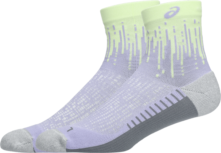 Asics Performance Run Sock Quarter Fresh Air/illuminate Yellow Asics