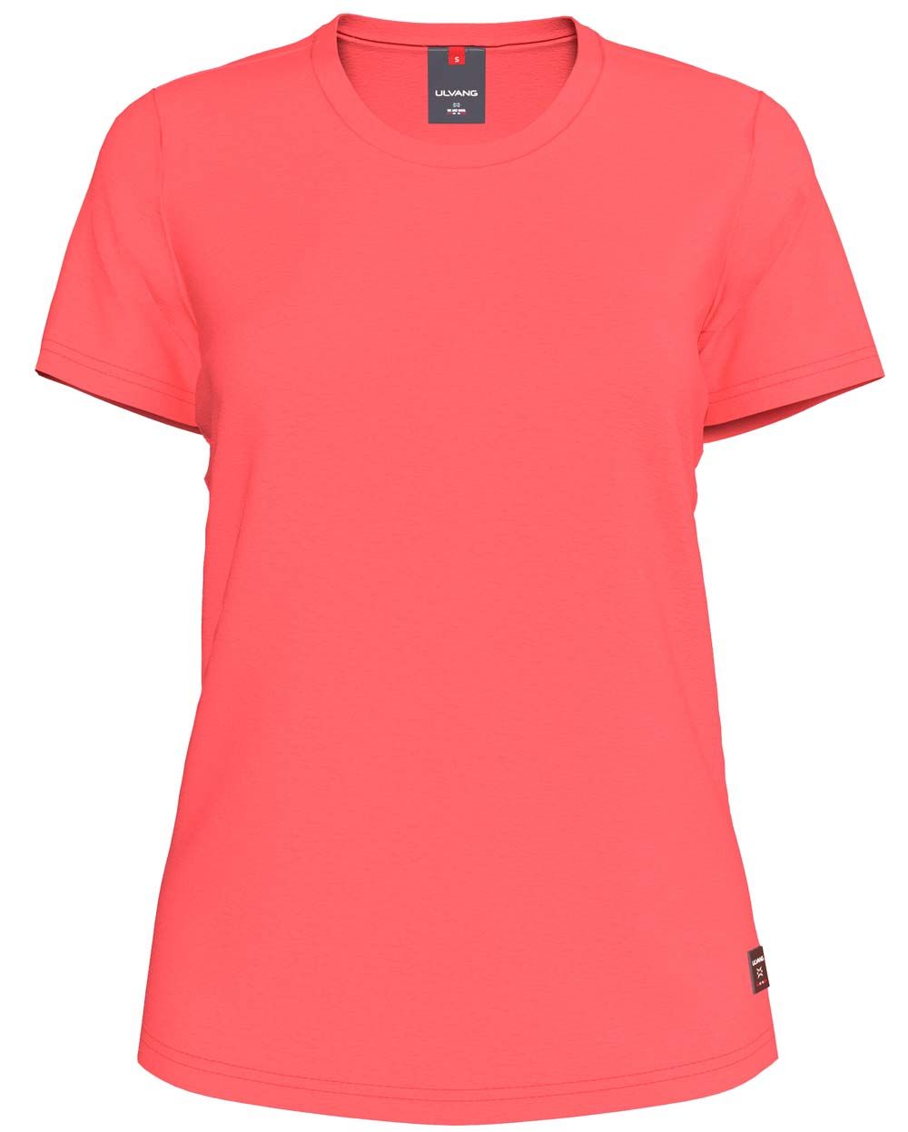 Ulvang Eio Solid Tee Womens Poinsettia