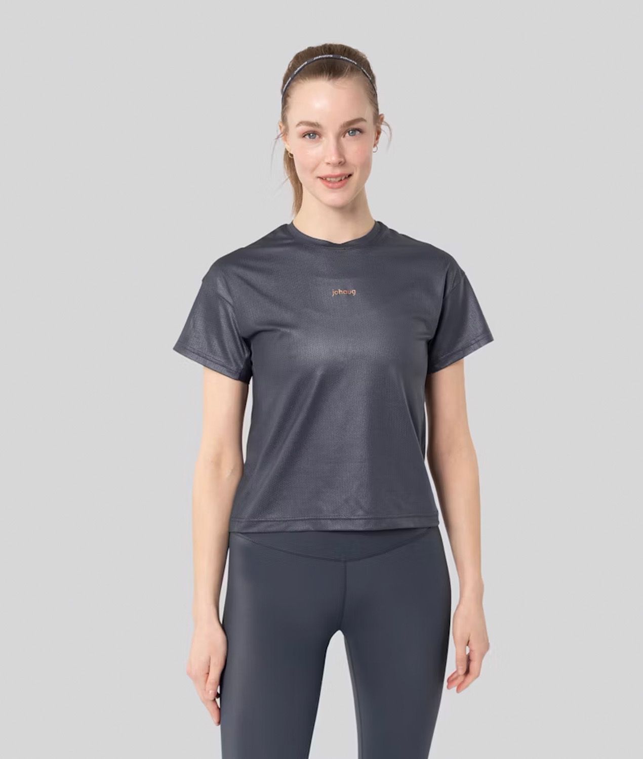 Johaug Women's Shape Tee Dark Blue