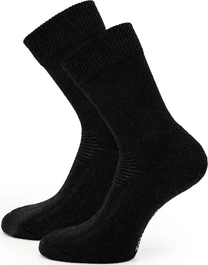 Ulvang Link Warm Crew Sock 2pk Black Ulvang