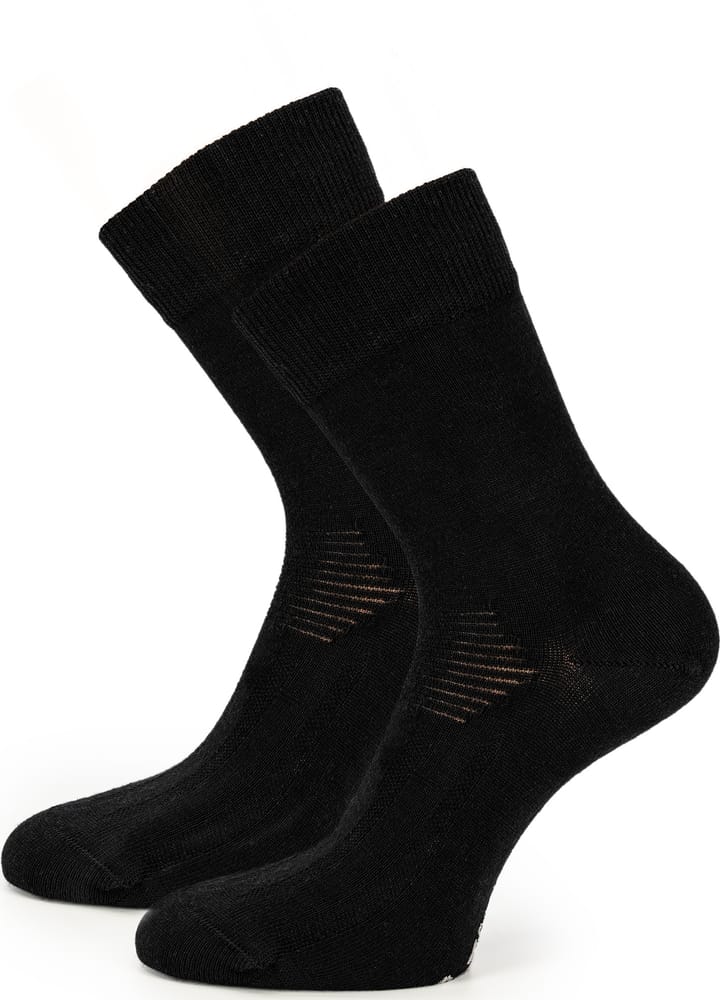 Ulvang Link Thin Crew Sock 2-pack Black Ulvang