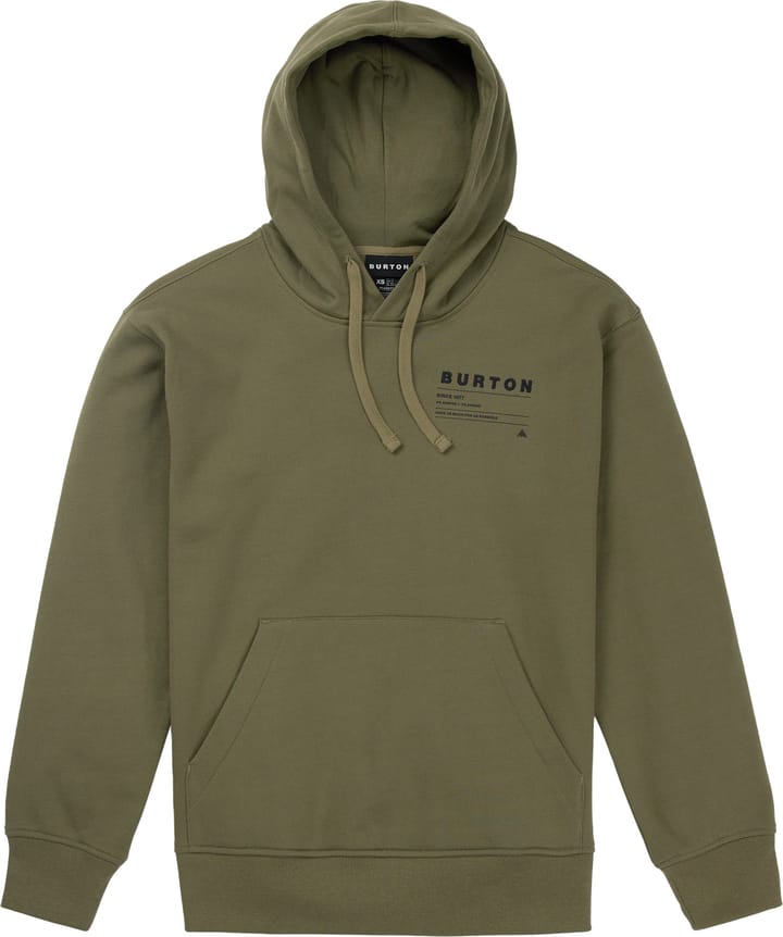 Burton Unisex Moretown Pullover Hoodie Forest Moss Burton