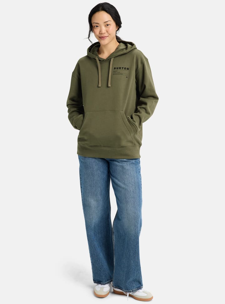 Burton Unisex Moretown Pullover Hoodie Forest Moss Burton