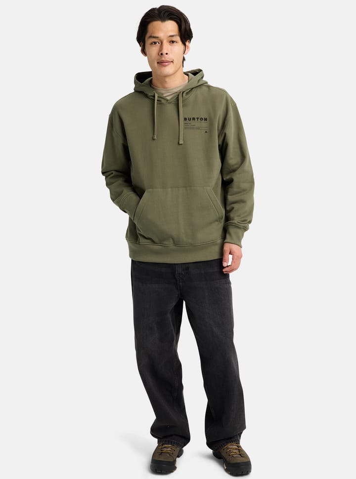 Burton Unisex Moretown Pullover Hoodie Forest Moss Burton