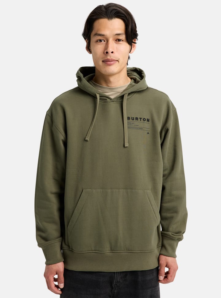 Burton Unisex Moretown Pullover Hoodie Forest Moss Burton