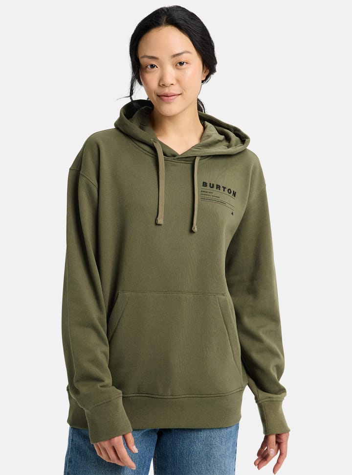 Burton Unisex Moretown Pullover Hoodie Forest Moss Burton