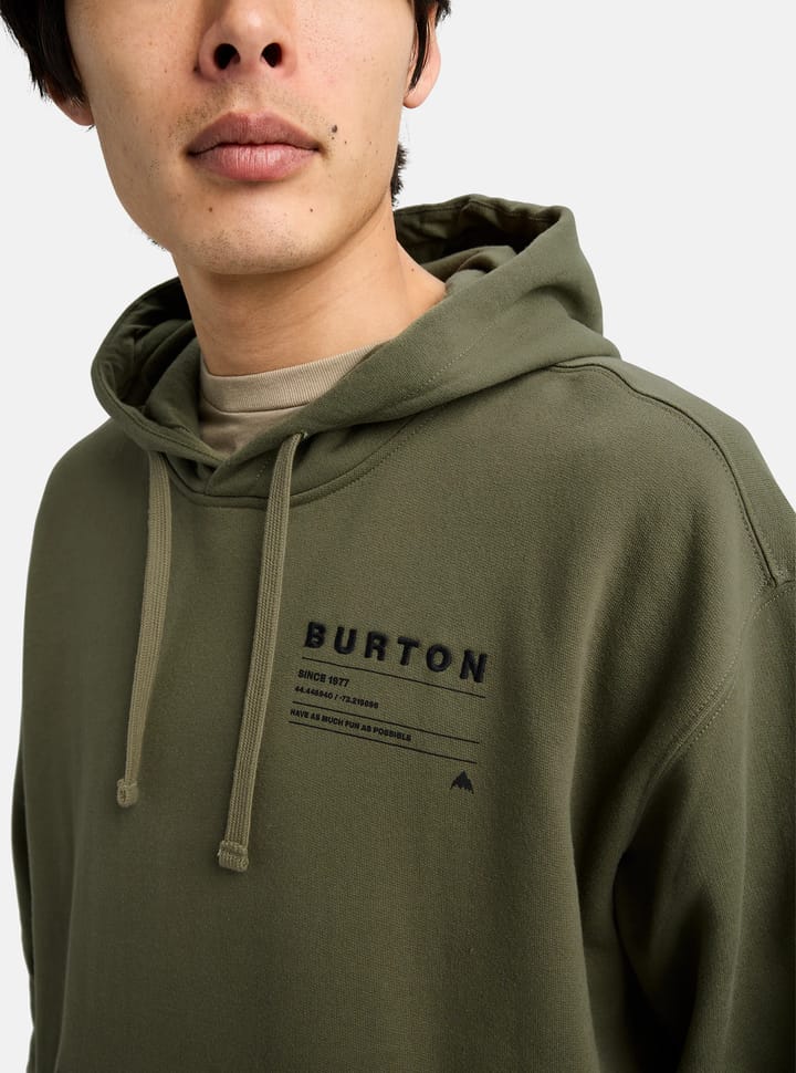 Burton Unisex Moretown Pullover Hoodie Forest Moss Burton