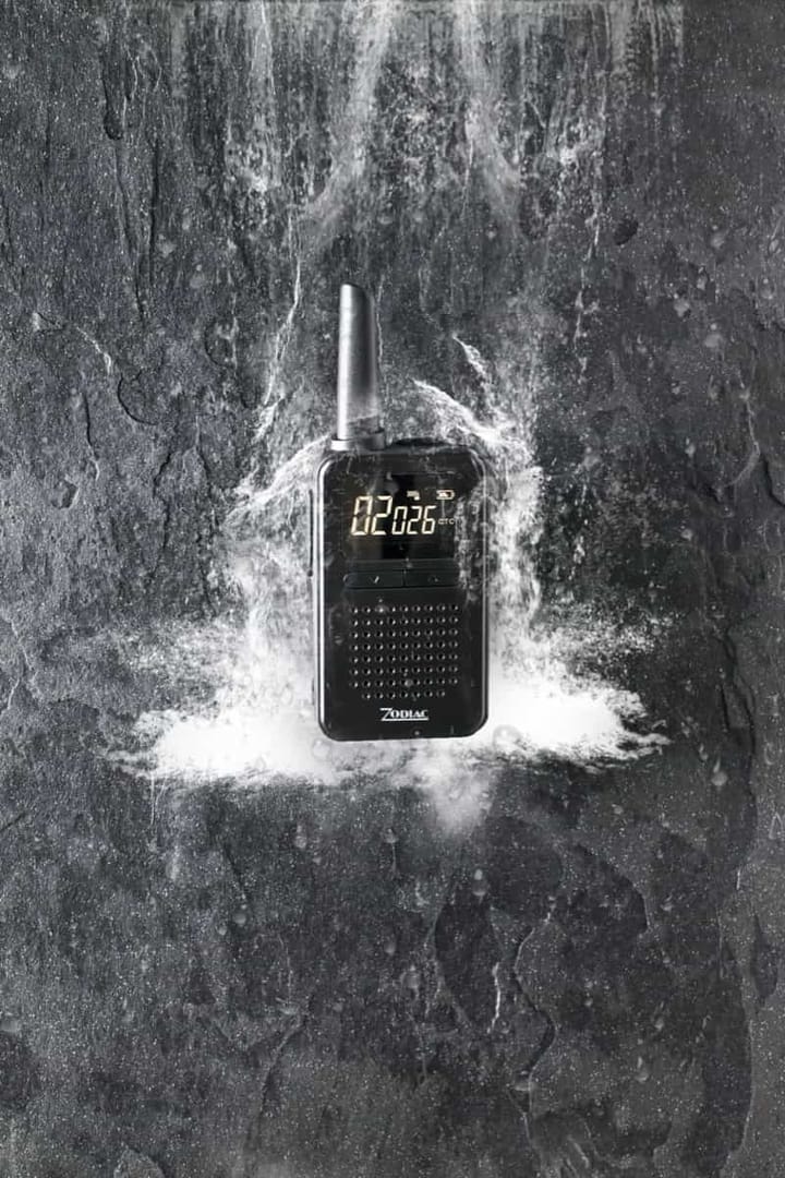 Zodiac Micro Waterproof Duopack Walkie Talkie Sort Zodiac Zodiac Micro Waterproof Duopack Walkie Talkie Sort Zodiac