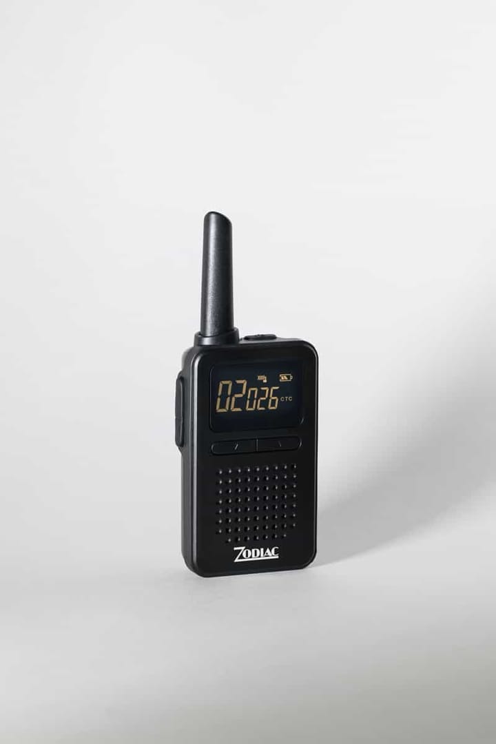 Zodiac Micro Waterproof Duopack Walkie Talkie Sort Zodiac Zodiac Micro Waterproof Duopack Walkie Talkie Sort Zodiac
