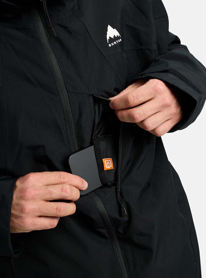 Burton Men's Reserve Jacket True Black Burton Burton Men's Reserve Jacket True Black Burton