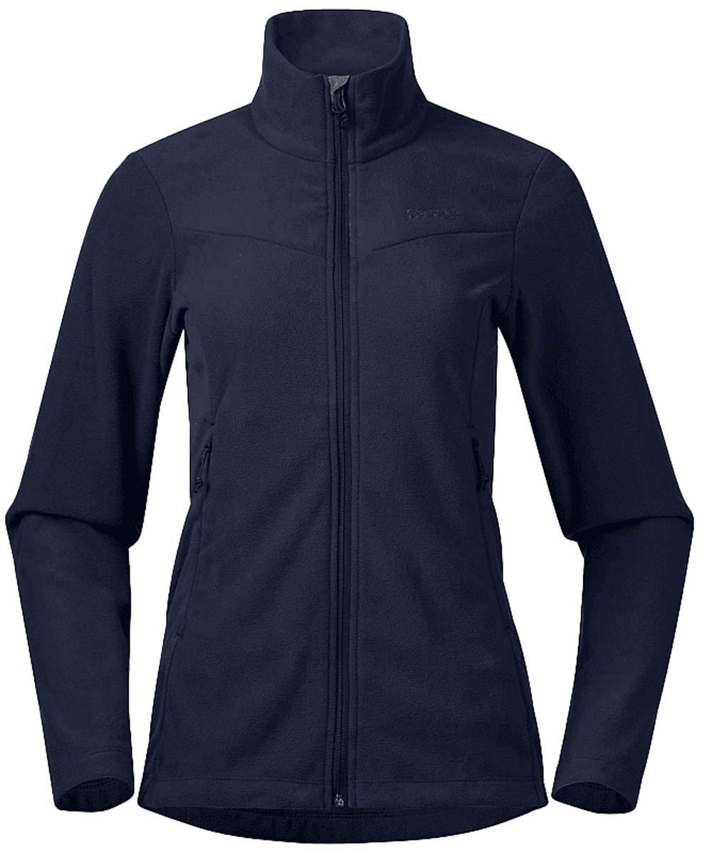 Bergans Bergans Women's Finnsnes Fleece Jacket  Navy Blue L, Navy Blue