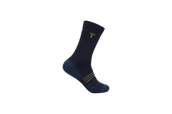 Tufte Wear Merino Medium Crew Sock Black Beauty Tufte Wear