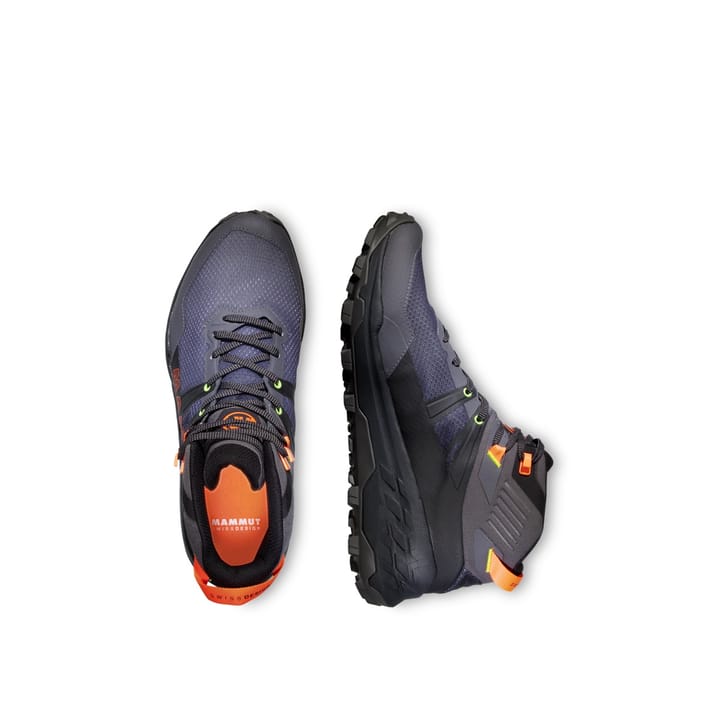 Mammut Men's Sertig II Mid Gore-Tex Dark Titanium-Vibrant Orange Mammut