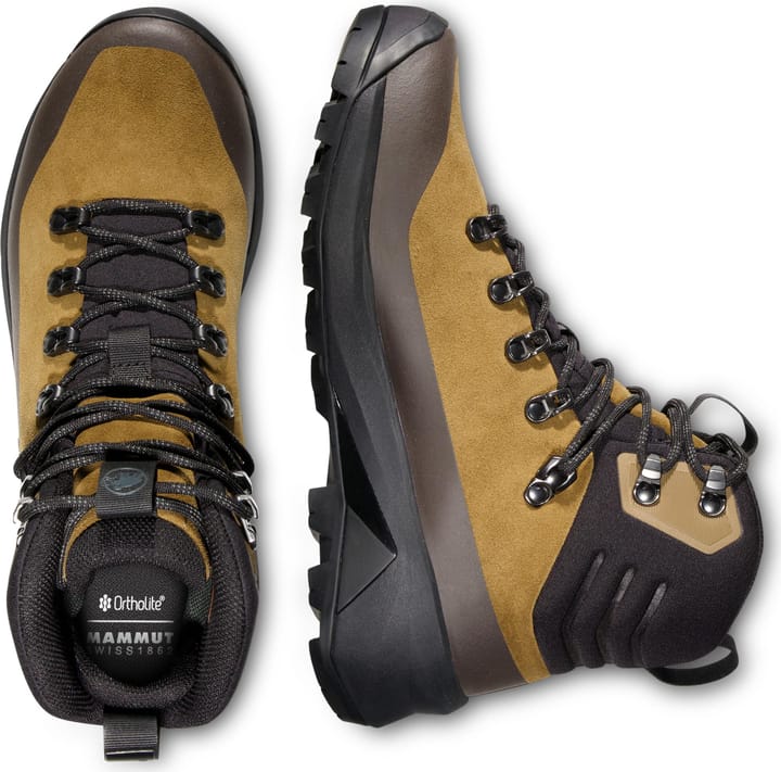 Mammut Women's Ducan III High Lth Gtx Dark Sand-black Mammut