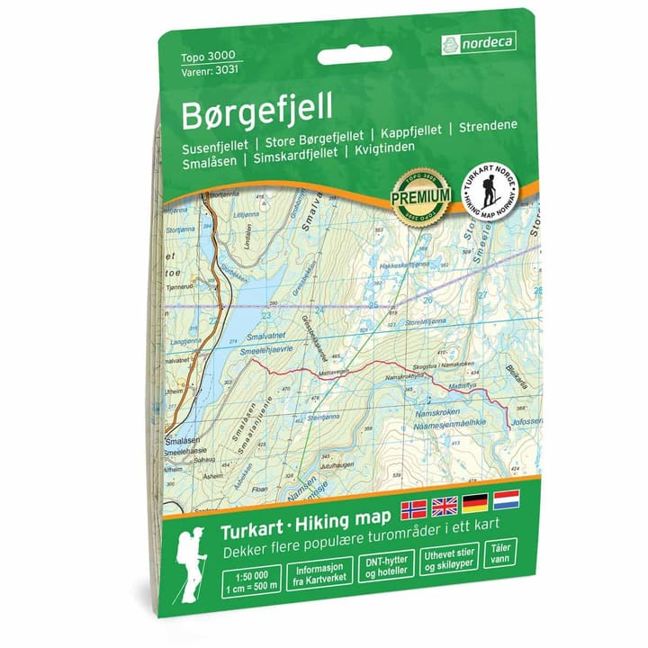 Nordeca Topo 3000 1:50 000 Børgefjell Ugland IT Nordeca Topo 3000 1:50 000 Børgefjell Ugland IT