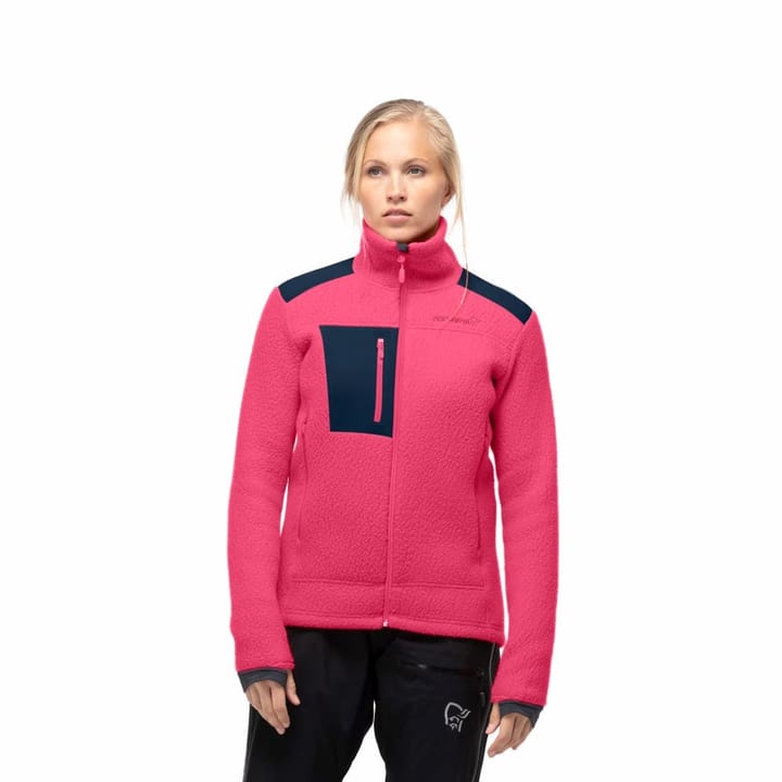 Norrøna Trollveggen Thermal Pro Jacket (W) Honeysuckle/Indigo Night Norrøna Norrøna Trollveggen Thermal Pro Jacket (W) Honeysuckle/Indigo Night Norrøna