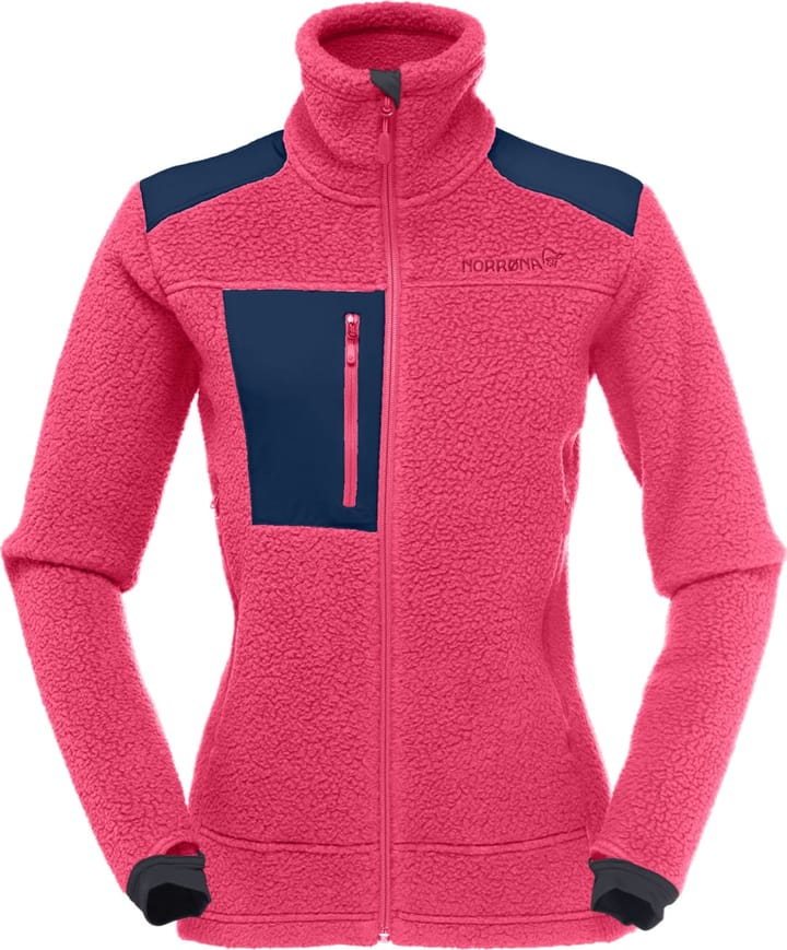 Norrøna Trollveggen Thermal Pro Jacket (W) Honeysuckle/Indigo Night Norrøna Norrøna Trollveggen Thermal Pro Jacket (W) Honeysuckle/Indigo Night Norrøna