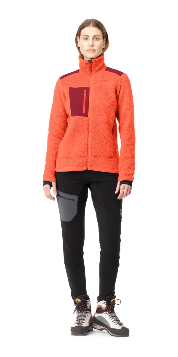 Norrøna Women's Trollveggen Thermal Pro Jacket Orange Alert Norrøna