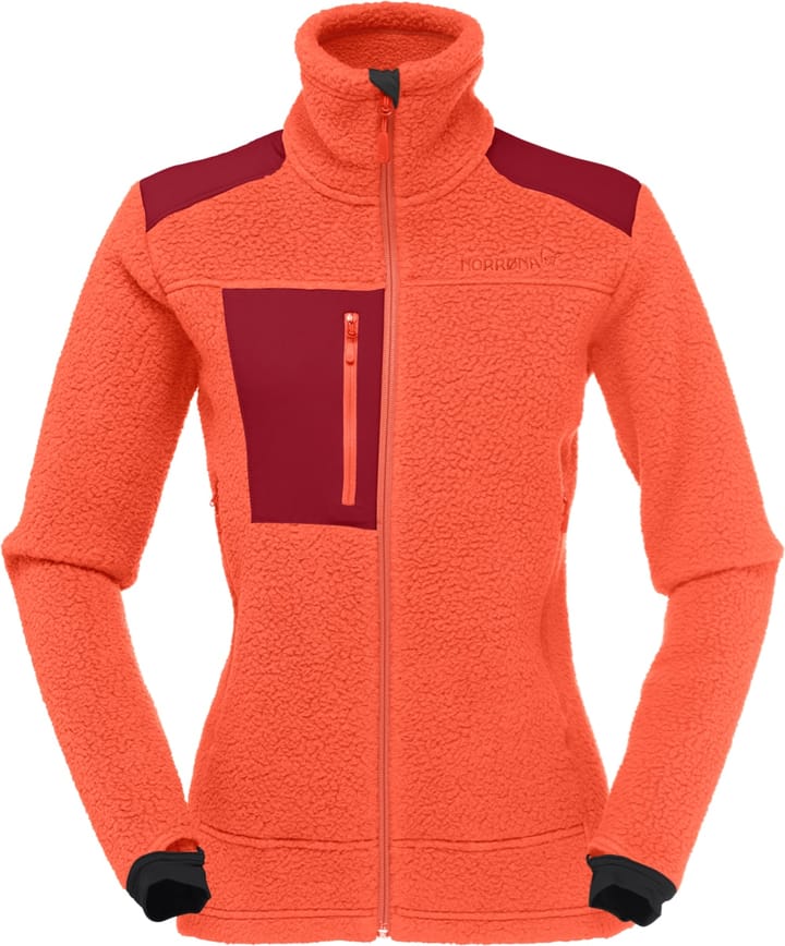 Norrøna Women's Trollveggen Thermal Pro Jacket Orange Alert Norrøna