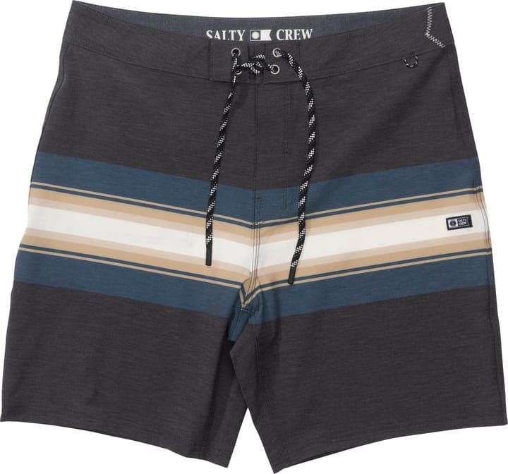 Salty Crew Men's Crew Stripe Boardshort Pirate Black Salty Crew