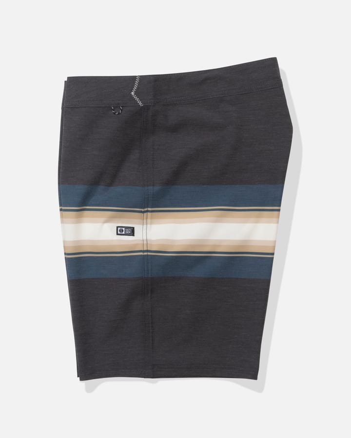 Salty Crew Men's Crew Stripe Boardshort Pirate Black Salty Crew