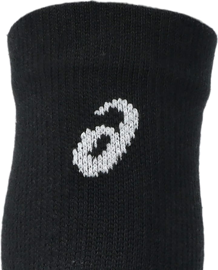 Asics 3 Pack Quarter Sock Performance Black Asics