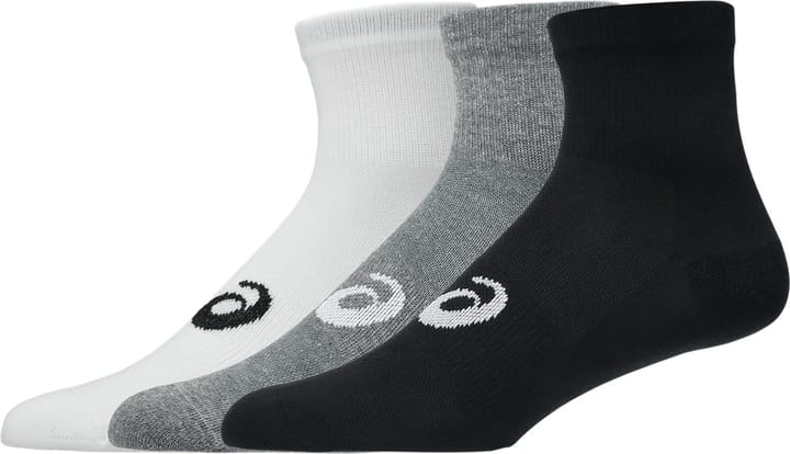 Asics 3 Pack Quarter Sock Multi Asics