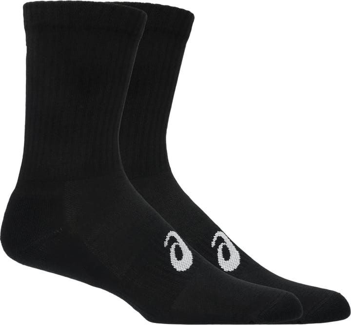 Asics 6 Pack Crew Sock Performance Black Asics