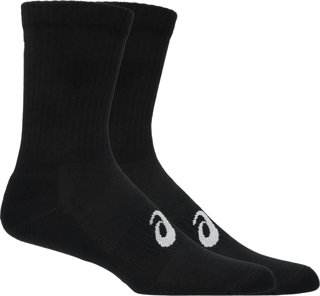 Asics 6 Pack Crew Sock Performance Black