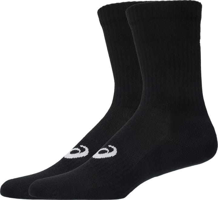 Asics 6 Pack Crew Sock Performance Black Asics