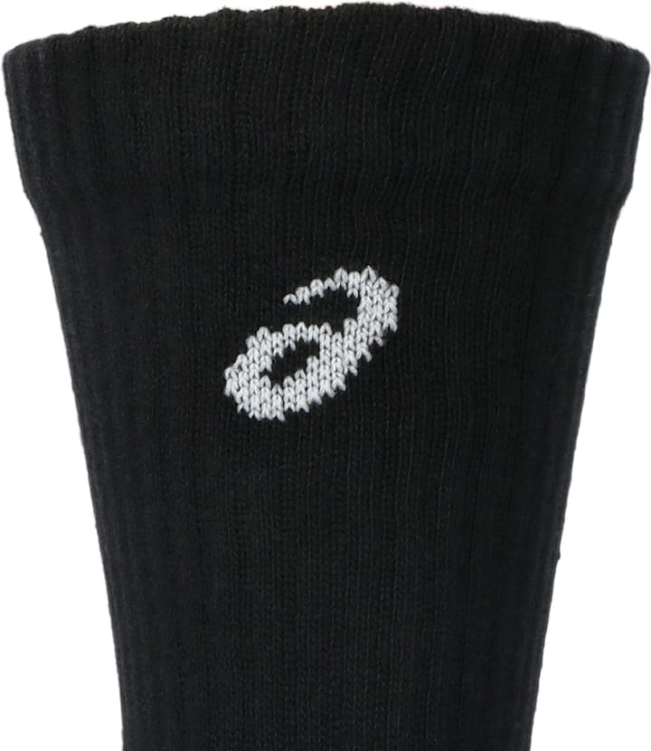 Asics 6 Pack Crew Sock Performance Black Asics