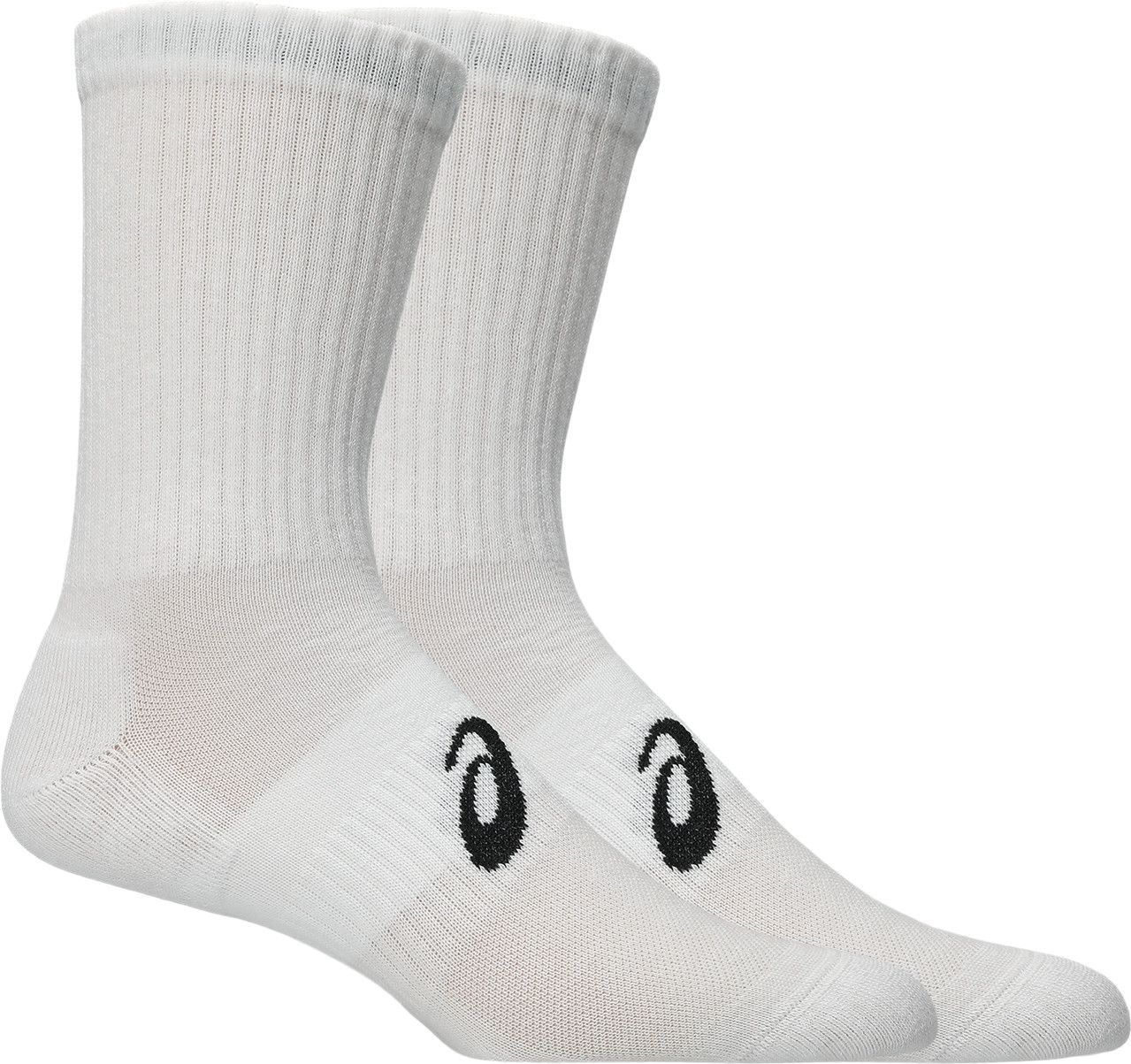 Asics 6 Pack Crew Sock Brilliant White