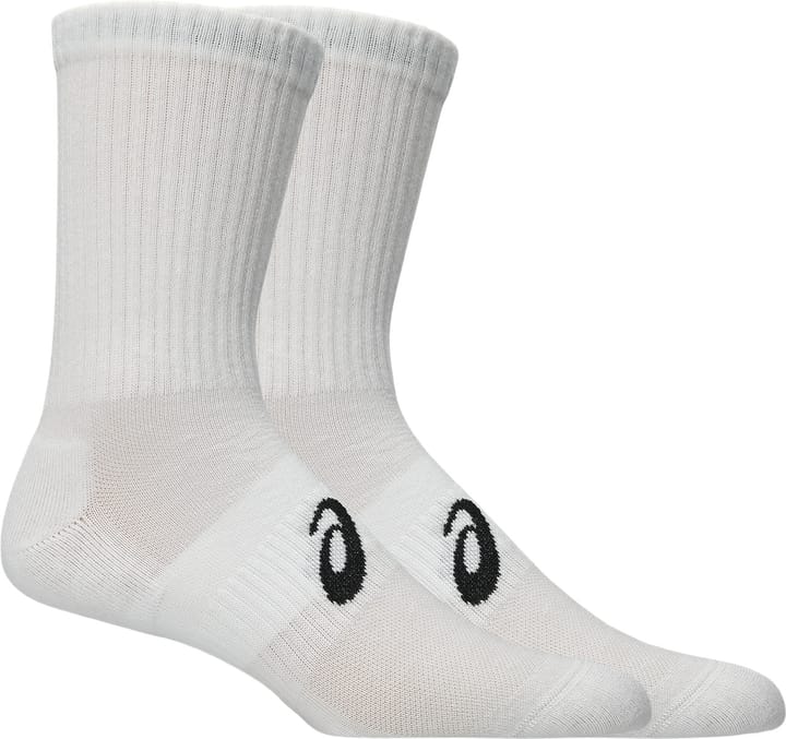 Asics 6 Pack Crew Sock Brilliant White Asics